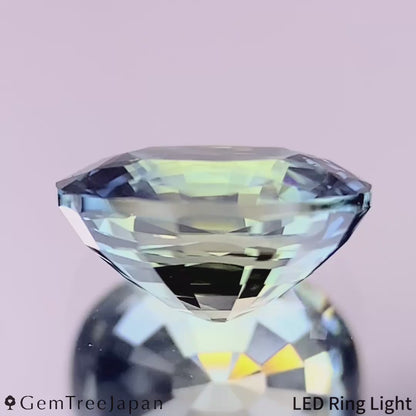 Un-Heat Parti-Color Sapphire 1.499ct / Thailand(Kanchanaburi)