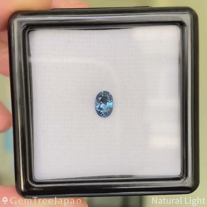 "Ocean Blue" Sapphire 0.48ct / Kanchanaburi (Thailand) 【Trial Price】