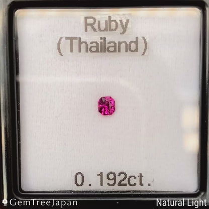 Ruby 0.192ct / Thailand