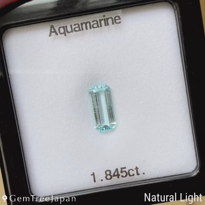 【Trial Price】Aquamarine 1.845ct / Madagascar
