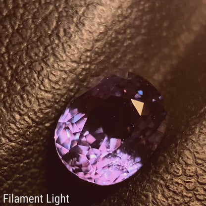 Color-Change Spinel 0.888ct (Iron &amp; Cobalt)