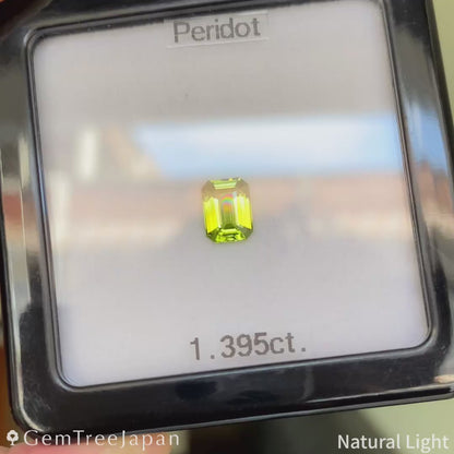 【Trial Price】"4-5 Steps" Peridot 1.395ct / U.S.A.