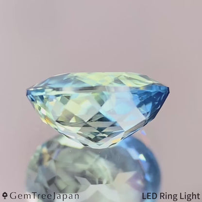 Parti-Color Sapphire 1.632ct / Thailand(Kanchanaburi)