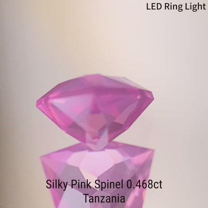 Silky Pink Spinel 0.468ct / Tanzania