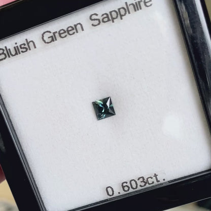 Bluish Green Sapphire 0.603ct / Nigeria