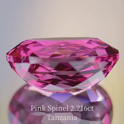 Pink Spinel 2.216ct / Tanzania