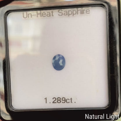 Un-Heat Sapphire 1.289ct / Burma