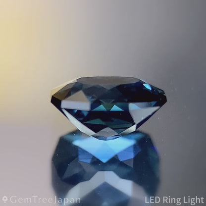 Deep Indigo Blue Sapphire 0.561ct / Thailand