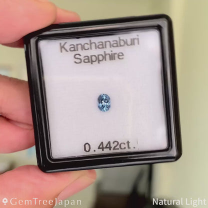 Kanchanaburi Sapphire 0.442ct / Thailand