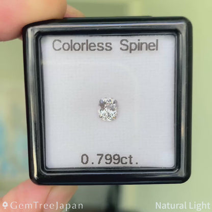 Colorless Spinel 0.799ct / Myanmar(Burma)