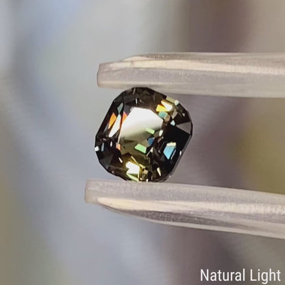 Un-Heat Color Change Sapphire 1.30ct / Tanzania