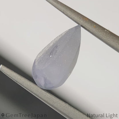 Greenish Light Blue Sapphire 1.127ct / Madagascar