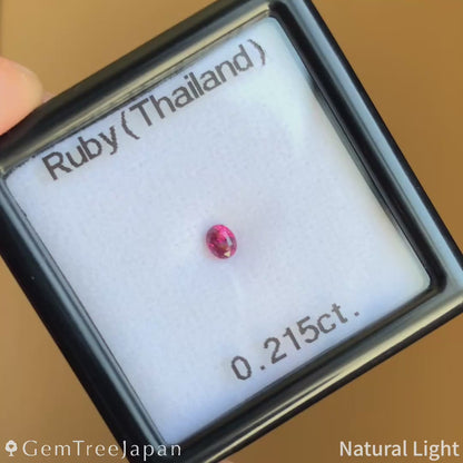 Ruby 0.215ct / Thailand