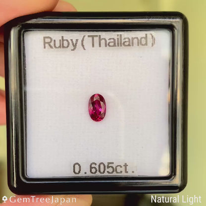 Ruby 0.605ct / Thailand