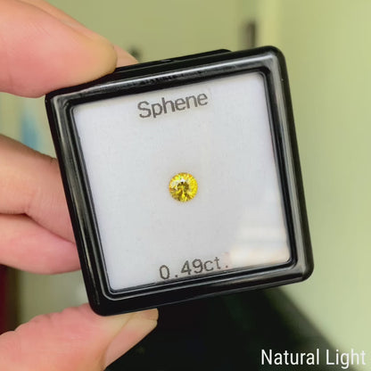 Sphene 0.49ct / Madagascar