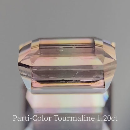 [Free with purchases of ¥36,900 or more] Parti-Color Tourmaline 1.20ct