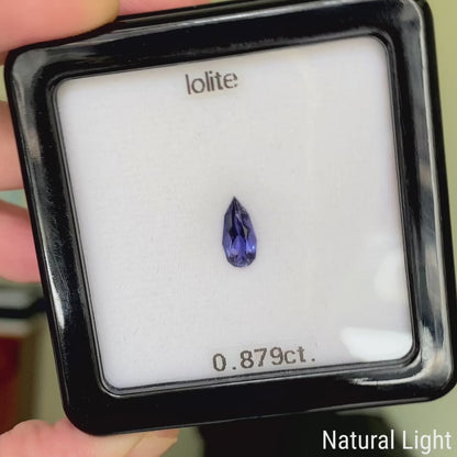 Iolite 0.879ct / Tanzania