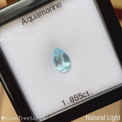 【Trial Price】Aquamarine 1.855ct / Madagascar