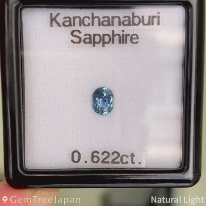 Kanchanaburi Sapphire 0.622ct / Thailand