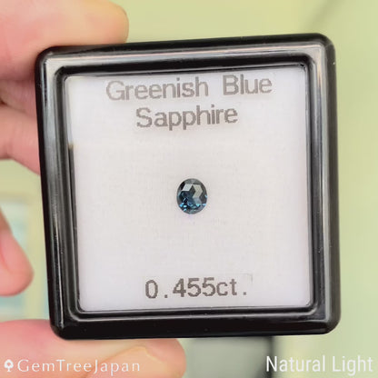 Greenish Blue Sapphire 0.455ct / Thailand