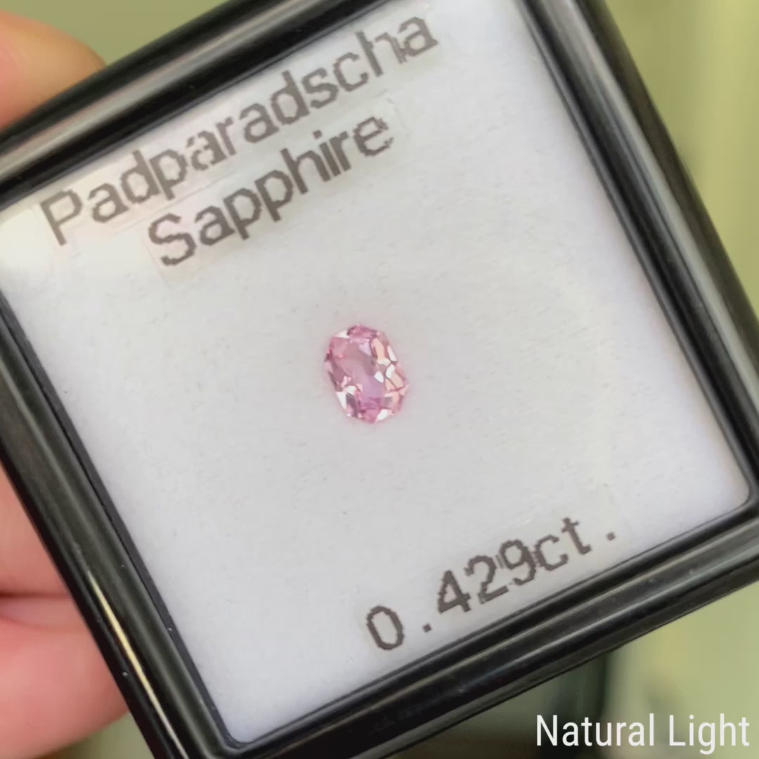 Padparadscha Sapphire 0.429ct / Sri Lanka – IRMO.JP