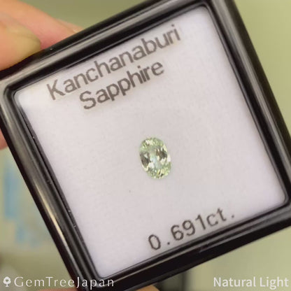 Kanchanaburi Sapphire 0.691ct / Thailand