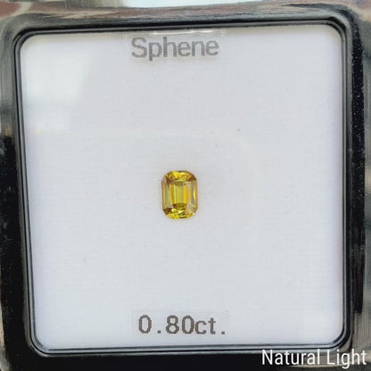 Sphene 0.80ct / Madagascar