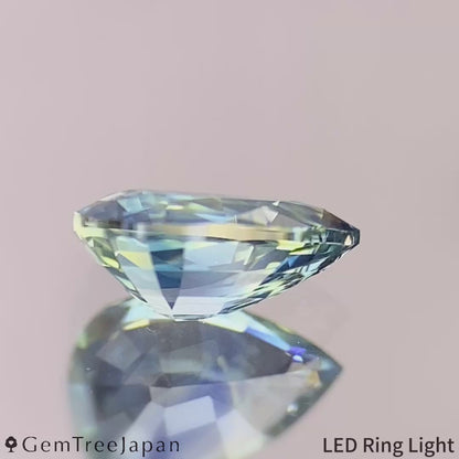 【lulu's】Parti-Color Sapphire 0.806ct / Thailand (Kanchanaburi)