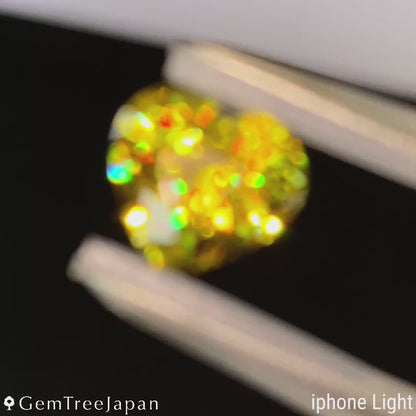 【Trial  Price】Greenish Gold Sphene 1.626ct / Madagascar