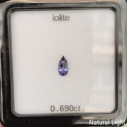 Iolite 0.690ct / Tanzania