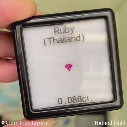 Ruby 0.088ct / Thailand