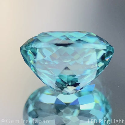 Blue Zircon 1.701ct (Tenebresence) / Cambodia