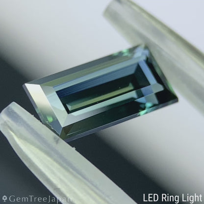 【〜3/9 Final Price / IRMO's Select】Greenish Blue Sapphire 1.193ct / Nigeria