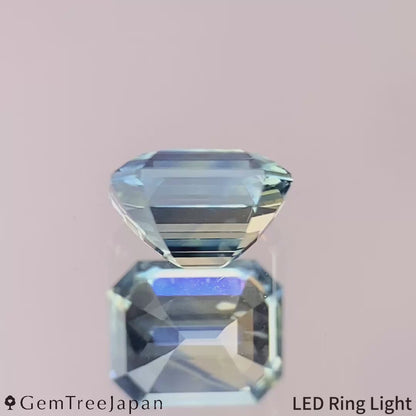 Parti-color Sapphire 0.625ct / Thailand (Kanchanaburi)
