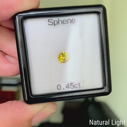 Sphene 0.45ct / Madagascar