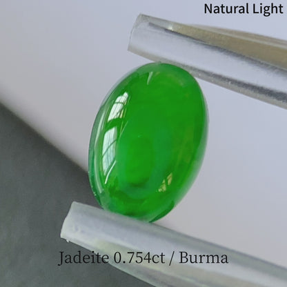 【X'mas Special Price】Jadeite 翡翠 0.754ct / Burma