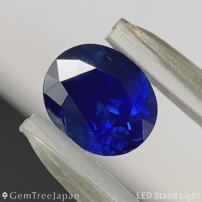 Royal Blue Sapphire 1.158ct / Thailand (Kanchanaburi)