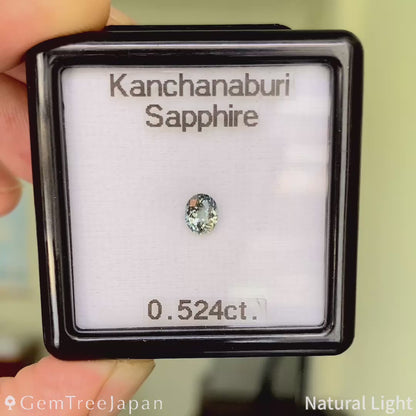 Kanchanaburi Sapphire 0.524ct / Thailand