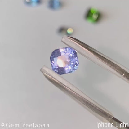 "Lavender & Sky Blue" Silky Sapphire 1.183ct / Sri Lanka