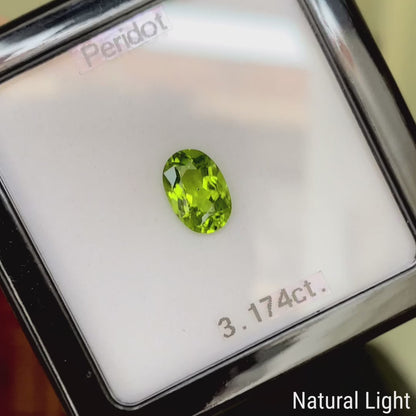 Peridot 3.174ct / Vietnam