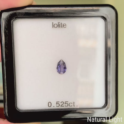 Iolite 0.525ct / Tanzania
