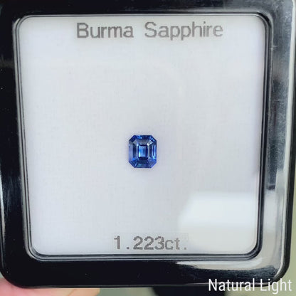 Burma Sapphire 1.223ct