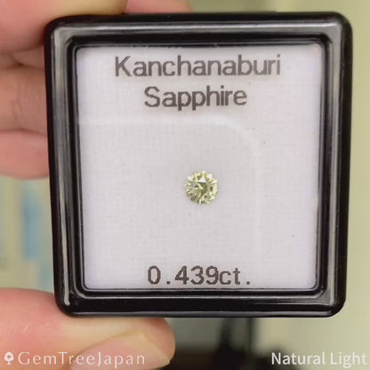 Kanchanaburi Sapphire 0.439ct / Thailand