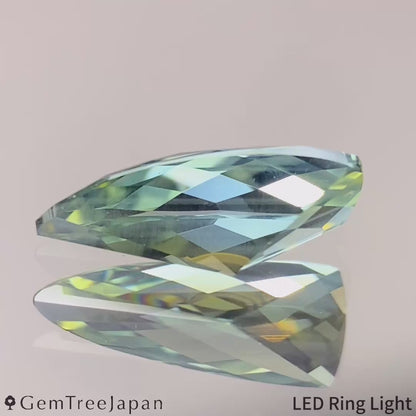 Un-Heat Parti-Color Sapphire 0.910ct / Thailand (Kanchanaburi)