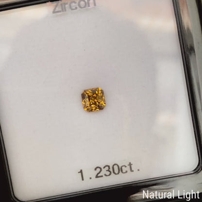 Zircon 1.230ct / Sri Lanka