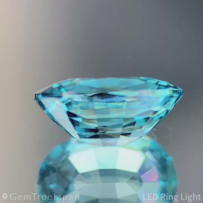 Blue Zircon 1.01ct / Cambodia