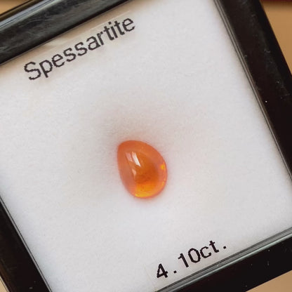 Spessartine Garnet 4.10ct / Tanzania
