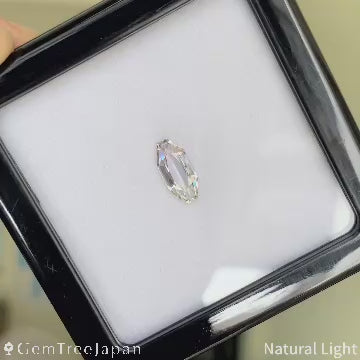 Pale Violet with Yellow Zoisite 1.308ct / Tanzania