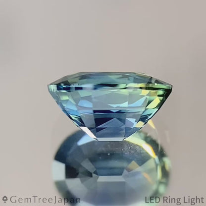 Greenish Blue Sapphire 0.812ct / Kanchanaburi