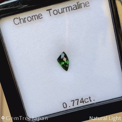 Chrome Tourmaline 0.774ct / Tanzania